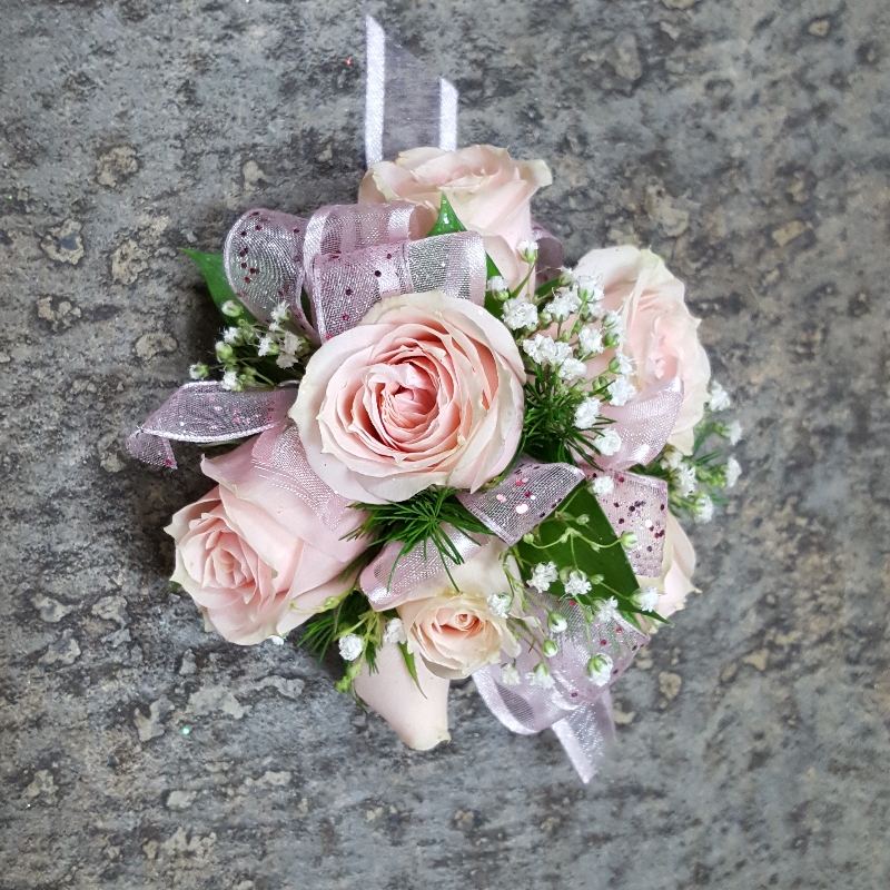 Light Pink Wrist Corage